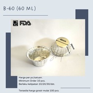 Aluminum Foil Cup 60ml (B60)