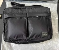 💜PORTER 日本吉田  尼龍 通勤 公文郵差包 單肩包  斜跨包  Nylon Commuting Official Messenger Bag Shoulder Bag Crossbody Ba