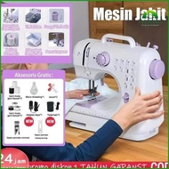 Topedia- Mesin Jahit Mini Portabel 12 Stitch Pola 1 mesin Jahit Listrik Pakaian Jahit Tangan Mesin J