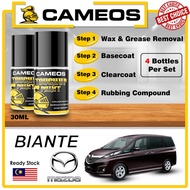 MAZDA BIANTE - Paint Repair Kit - Car Touch Up Paint - Scratch Removal - Cameos Combo Set - Automotive Paint