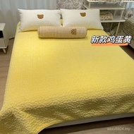 Bed Sheet Blanket Autumn Winter Double-Sided Milk Quilted Kang Blanket Quilted Cotton Sewing Factory