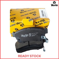 New Yusin MYVI M301 1.0 M302 1.3 Brake Pad Full Sets