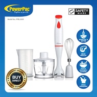 PowerPac 4 in 1 electric multifunction hand blender set (PPBL383)