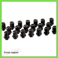 KYO-EI Wheel Nut LEGGDURA RACING 【M12 x P1.5】 Black KIN1K