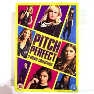 Pitch Perfect 1, 2 & 3 3-Movie DVD Collection UK Region 2 PAL Anna Kendrick