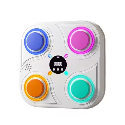 2026 New Smart Music Boxing Machine Adult/Children Sports Fitness Boxing Trainer Home Exercise Respo