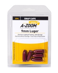 A-Zoom 15116 9mm Luger Precision Snap Cap 5 Pack