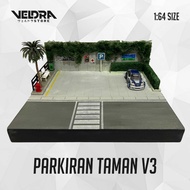 V3 Garden Diorama | 1:64 scale Diecast Diorama