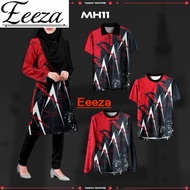 Eeeza Baju Muslimah Labuh Couple Set BLVCKROSE APPAREL Baju Jersey Muslimah Murah Custom Name Peremp