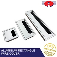 ALUMINIUM RECTANGLE WIRE COVER FOR DESK TUTUP WIRE UNTUK MEJA