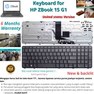 Keyboard HP ZBOOK 15 G1 backlit new original