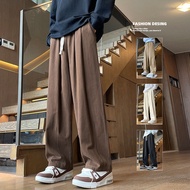 tracksuit man baggy tracksuit Hanlu Men's Twill Texture Pure Cotton Japanese Casual Pants Men Spring