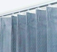 Gorden 2meter x 2 meter/Gorden pintu kamar/Gorden jendela 2kaca/Gorden kawat/Gorden Tanpa Ring