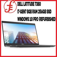 Dell Latitude 7380 Intel Core i7-7th gen 8GB 256GB SSD 13" Win10 Refurbished Laptop