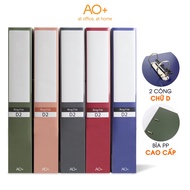 D2 Switch OFF AO+ Cuff Cover, PP/ A4 Plastic, 2 D Rings (3.5cm/ 5cm) File Folder File Organizer