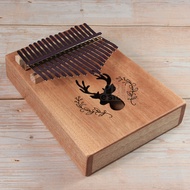 Kalimba Malaysia 17 Keys Kalimba Solid Mahogany Thumb Piano 拇指琴