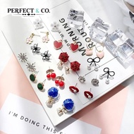 Earrings S925 Emas Korea 916 Anting Perempuan Anting Subang Asli Mutiara Sabah 少女耳环 Stud Earrings Drop Earrings 2pcs