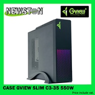 CASE Gview Slim C3-35 มีเพาเวอร์ 550W