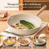 Carote COSY Frying Pan[Frypan], Non-Stick with Lid[24Cm]