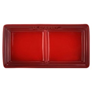 LE CREUSET 方形分隔盤 紅色 17 x 9 x 2.1 cm 1個