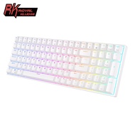 Royal Kludge RK100 RK 860 Bluetooth 2.4G Tri Mode 100Key RGB Hotswappable Mechanical Keyboard RK100 