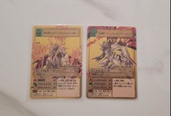 十三皇騎 杰斯獸美品金卡 平賣舊版數碼暴龍卡/咭/digimon card 15th 20th 15 20週年周年紀念金銀卡 re-45,46