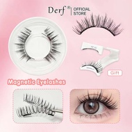 Magnetic Eyelash (Dengan Lash Clip) 1 Pasang 3D False Eyelashes 4 pcs Magnetic Eyelashes Untuk Riasa