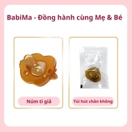 Silicone Pacifier for Babies - Pacifier to Help Baby Sleep Well, Prevent Crying with Box