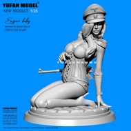 1/35 YUFAN Resin model kits figure beauty colorless and self-assembled YFWW-2097