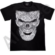 ROCK CHANG T-shirt 3Dเสื้อเรืองแสง ผู้ชาย(ไซส์ยุโรป)