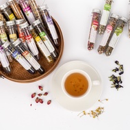 ESSENLI Flower Tea in Tube Jar / Souvenir Teh / Tea Tube
