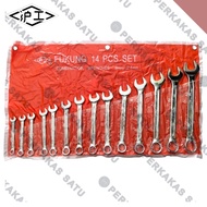 FUKUNG RING SPAN WRENCH SET 8-24MM 14PCS 8 - 24 MM