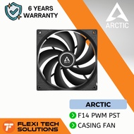 Flexi Tech ARCTIC F14 PWM PST 140mm Casing Fan - Black