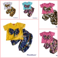 Shirt Set Jalan Girl/Baju jalan budak perempuan