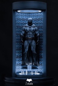 二手齊件冇爛 1/6 z studio batknight garage batman vs superman bvs 蝙蝠俠 格納庫 連空戰衣 ben affleck ht hottoys hot 