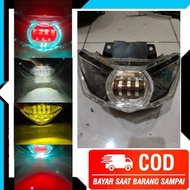 LAMPU DEPAN DAYMAKER BILED MOTOR BEAT DELUXE - BEAT STREET TH 2020 S/D