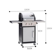 (2025) 🚛 FREE DELIVERY | 2-Burner Premium Gas BBQ, Grill, Barbecue || 石油氣, 戶外, 燒烤, 爐頭, 燃氣燒烤爐