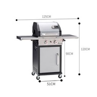 (2024) 🚛 FREE DELIVERY | 2-Burner Premium Gas BBQ, Grill, Barbecue || 石油氣, 戶外, 燒烤, 爐頭, 燃氣燒烤爐