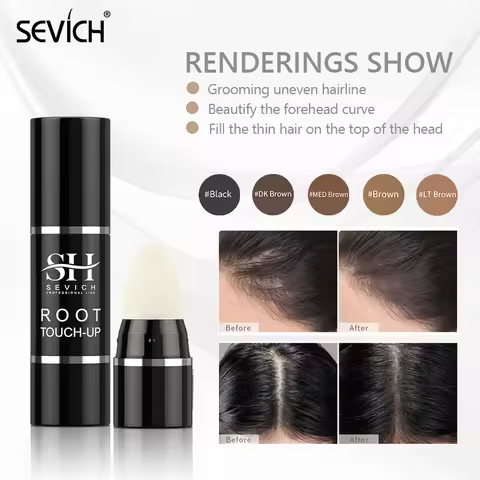 Sevich 2.5g Water Proof Hair Shadow Powder Hair line Modified Repair Edge Control Powder Hair Shadow
