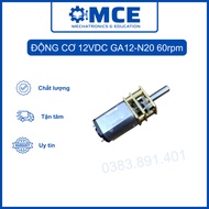 12VDC GA12-20-60rpm motor