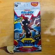 Limited Boboiboy galaxy card 6/9 pek rumble level S