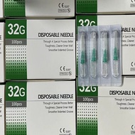 Disposable painless small needle 32g4/13mm micro -neat beauty water light picking needle