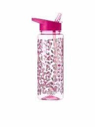 กระติกน้ำ หลอดดูด (M1) Smiggle water bottle- block-pink