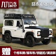 [Model] Willie WELLY1: 24 Land Rover Defender Land Rover Defender Simulation Alloy Car Model