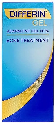 Differin Adapalene Gel 0.1% Acne Treatment, 0.5 Ounces each (Value Pack of 3)