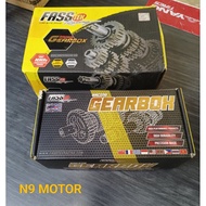 Y15ZR FASSTEK RACING GEARBOX 6SPEED / 5SPEED FULL SET W/SHAFT CAM