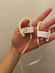 Beats藍牙耳機beats powerbeats 3 wireless earphones 白色 used 美國買