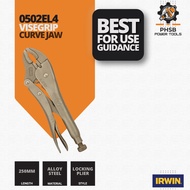 IRWIN HAND TOOLS | 0502EL4 IRWIN VISEGRIP CURVE JAW | HIGH-GRADE ALLOY STEEL