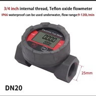 DIGITAL FLOW METER WATERPROOF FLOW METER TURBINE