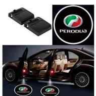 2pcs Perodua Axia Myvi Bezza Alza Viva Kancil Kelisa Car Door LED Lamp Light Lampu